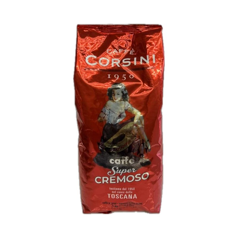 قهوه کورسینی سوپر کرموسو ۱۰۰۰ گرمی - Caffe CORSINI SUPER CREMOSO 1000g