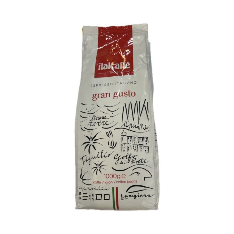 قهوه ایتال کافه گرن گوستو ۱۰۰۰ گرمی - Caffe ITALCAFFE GRAN GUSTO 1000g