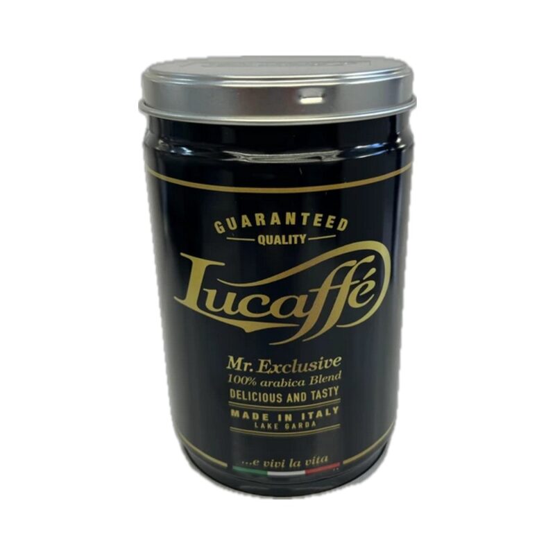 قهوه لوکافه قوطی مستر اکسکلوسیو ۲۵۰ گرمی - Caffe LUCAFFE CAN MR.EXCLUSIVE 250g