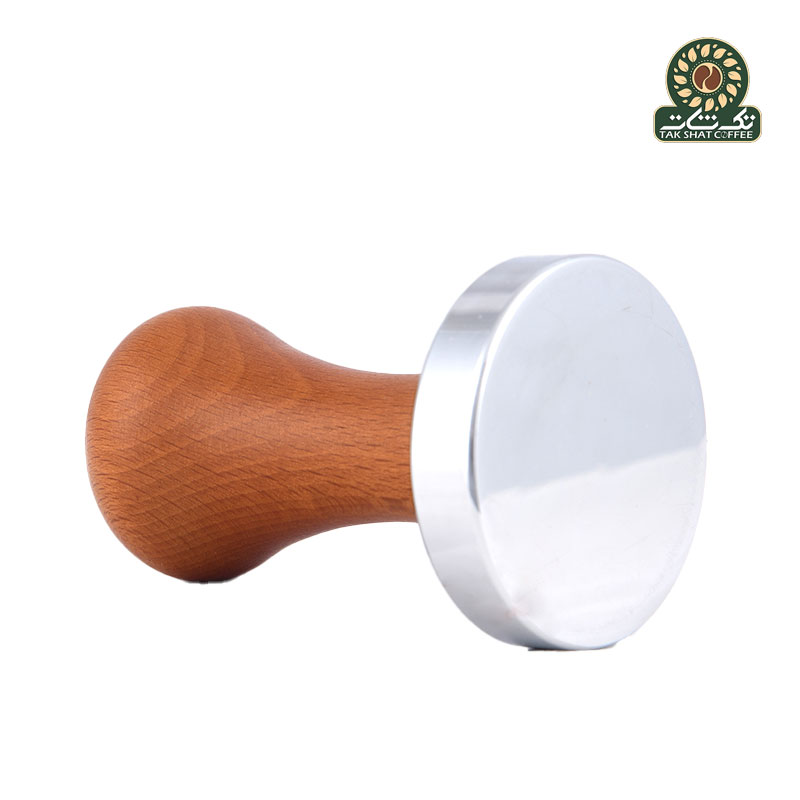 تمپر 58 دسته چوبی دارک - Temper 58, dark wooden handle