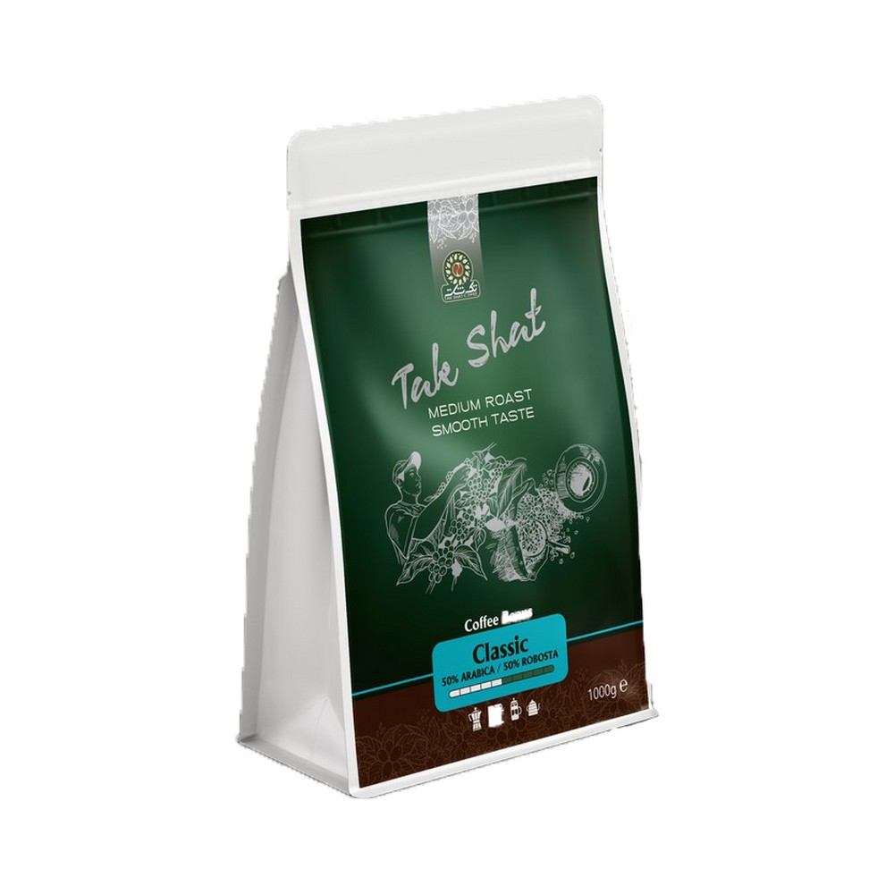 Caffe TAK SHAT CLASSIC 1000g قهوه تک شات کلاسیک ۱۰۰۰گرمی - Caffe TAK SHAT CLASSIC 1000g