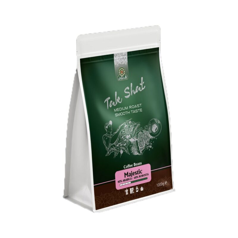 قهوه تک شات مجستیک ۱۰۰۰گرمی - Caffe TAK SHAT MAJESTIC 1000g