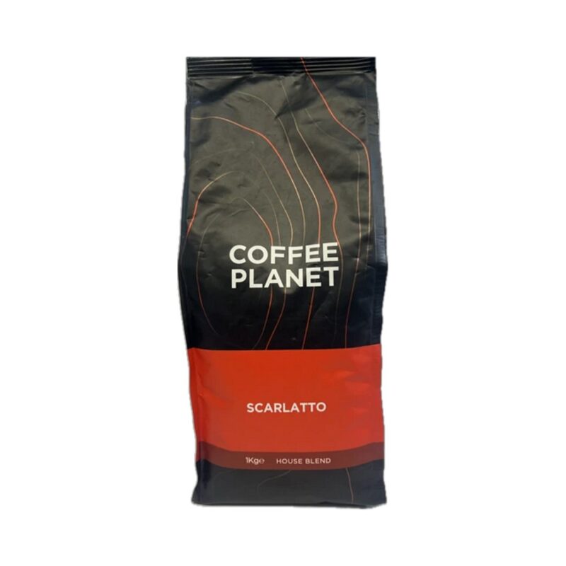قهوه پلنت اسکارلاتو ۱۰۰۰گرمی - Caffe Planet Scarlatto 1000g