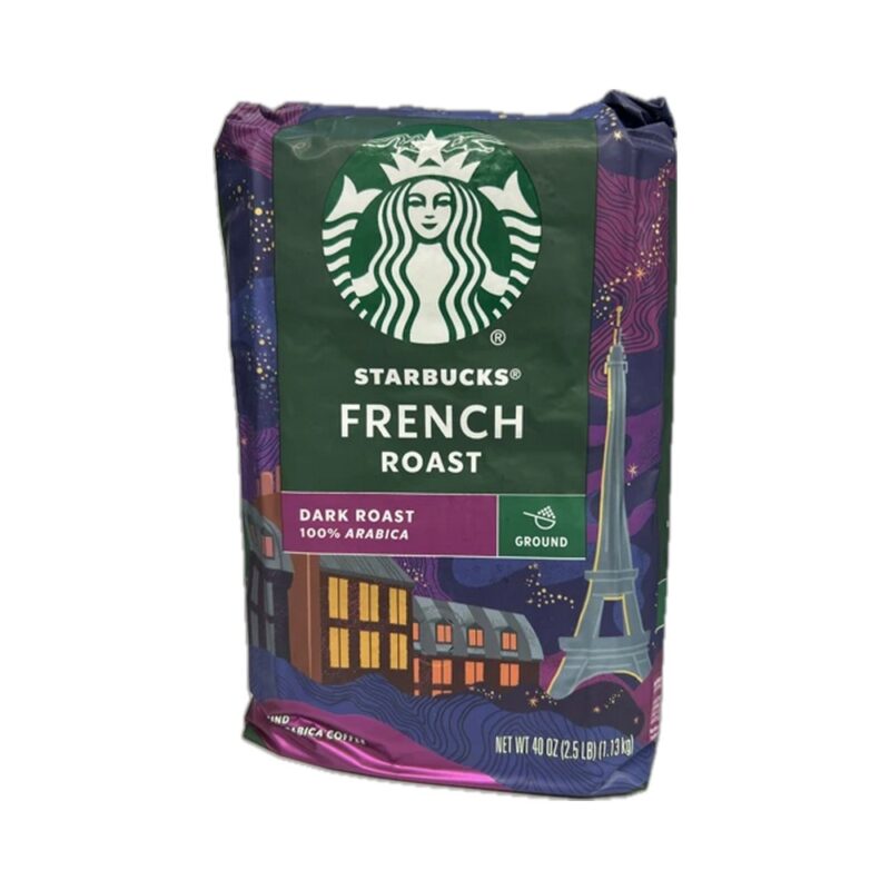 قهوه استار باکس فرنچ رست ۱۰۰۰گرمی - Caffe Starbucks French Roast 1000g
