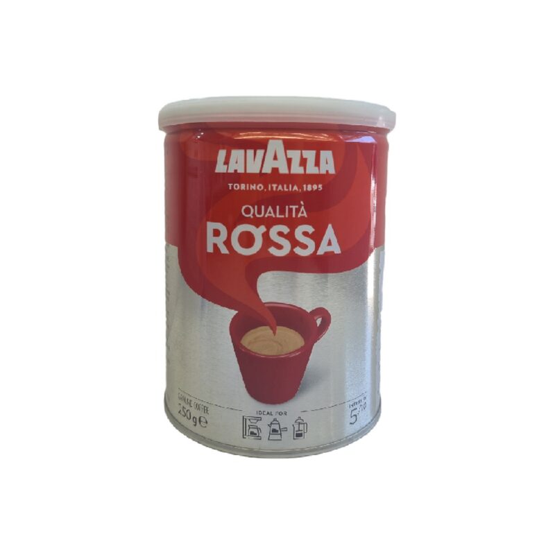 قهوه لاوازا روسا قوطی ۲۵۰گرمی - Caffe Lavaza Rossa can 250g