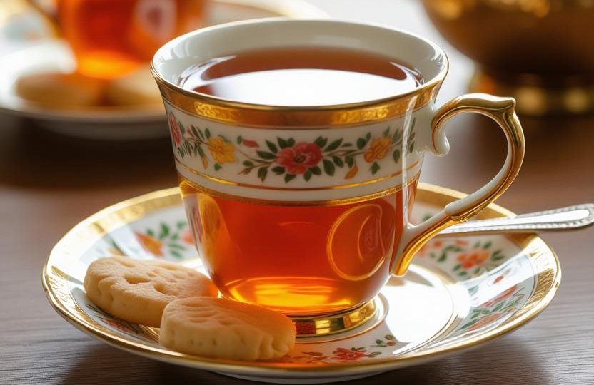 چای‌های سنتی در فروشگاه تک شات