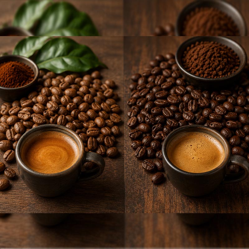 تفاوت قهوه عربیکا و روبوستا چیست؟ کدام برای شما بهتر است؟